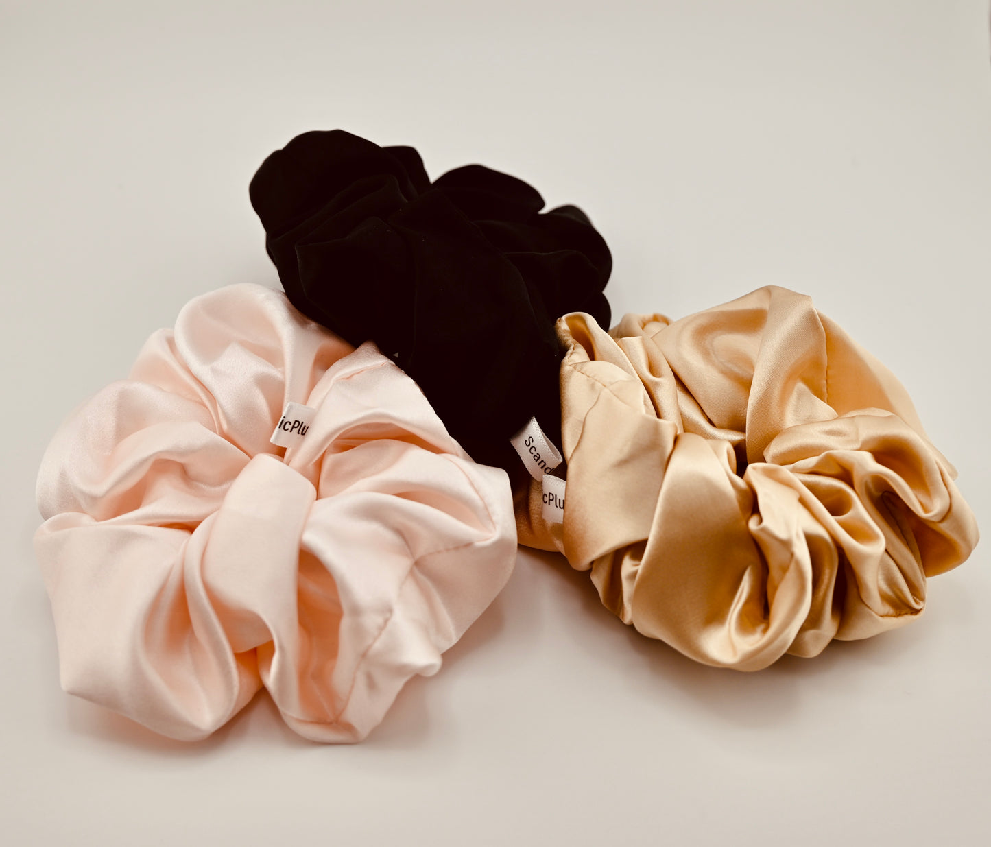 Pure Silk Scrunchies Oversize