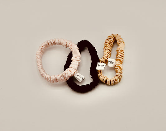 Pure Silk Scrunchies Everyday